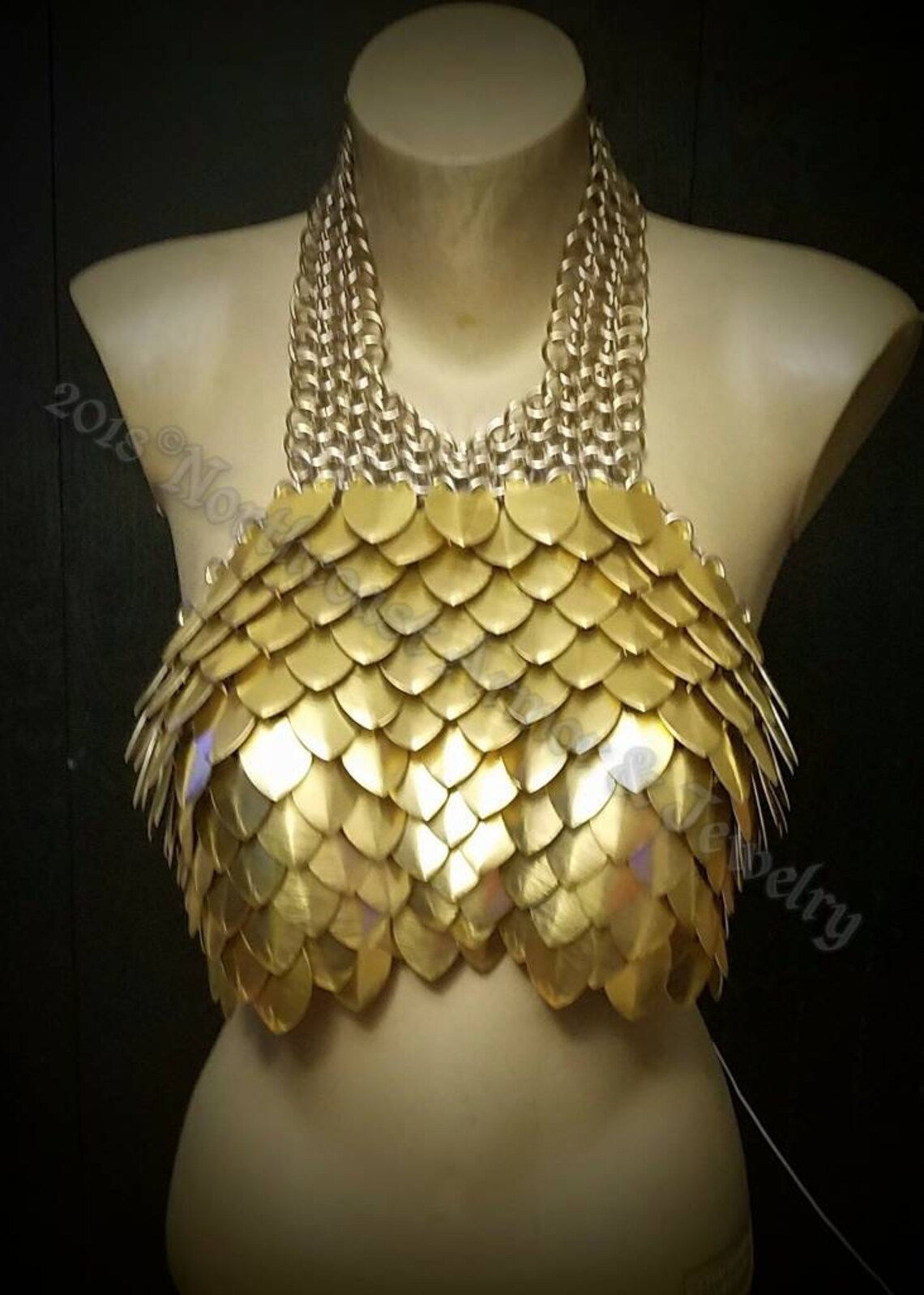 Custom Made Dragon Scale Cosplay Larp Armor Top - Etsy