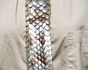 Scalemail Neck Tie