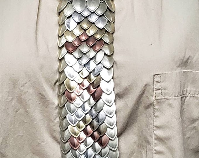 Chainmail Necktie - Etsy