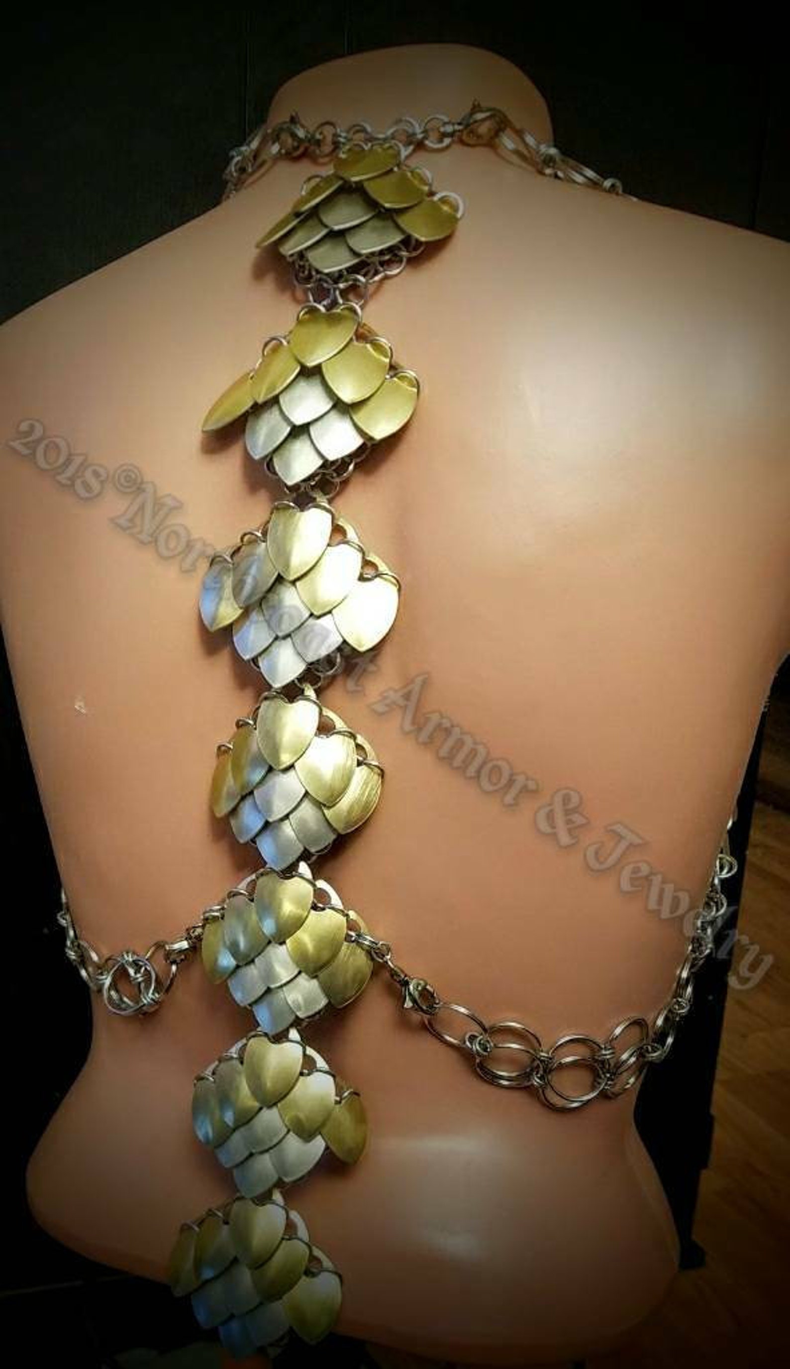Custom Made Dragon Scale Cosplay Larp Armor Top - Etsy