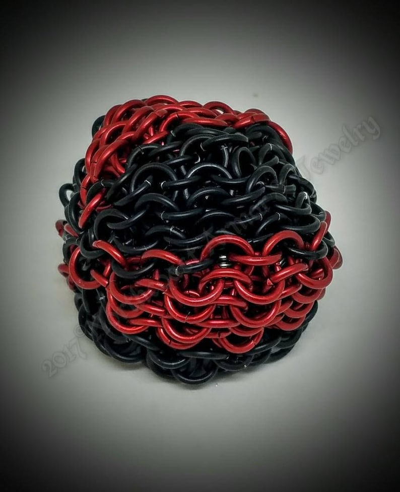 All Metal Chain Mail Hacky Sack Etsy