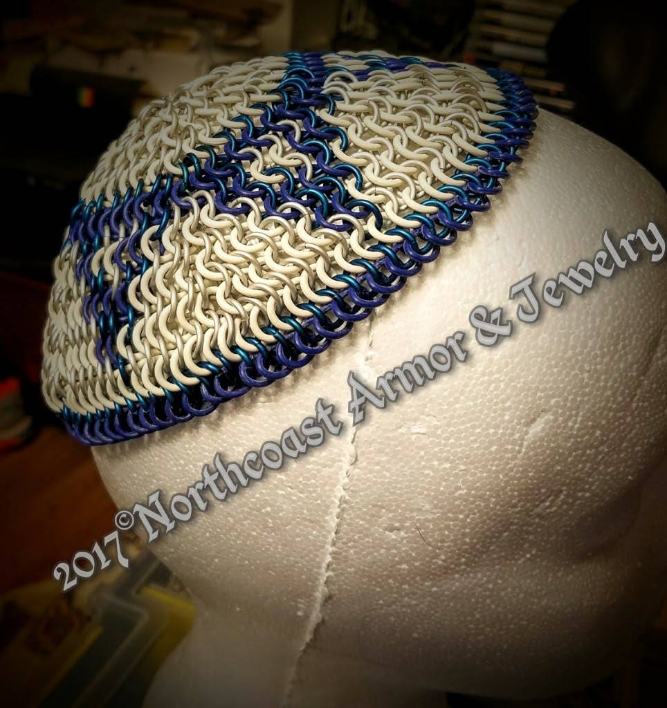 Baseball Leather Yarmulke Benchers Unlimited #44 Baseball Leather Yarmulke Benchers Unlimited