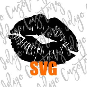 Lips svg - Machen Sie Ihren eigenen Druck, Schnitt Handwerk, Shirts, Einladungen Karten, Wandkunst, Vinyl Aufkleber