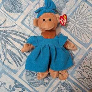 TY Beanie Original Baby Monkey &quot;Bongo&quot;