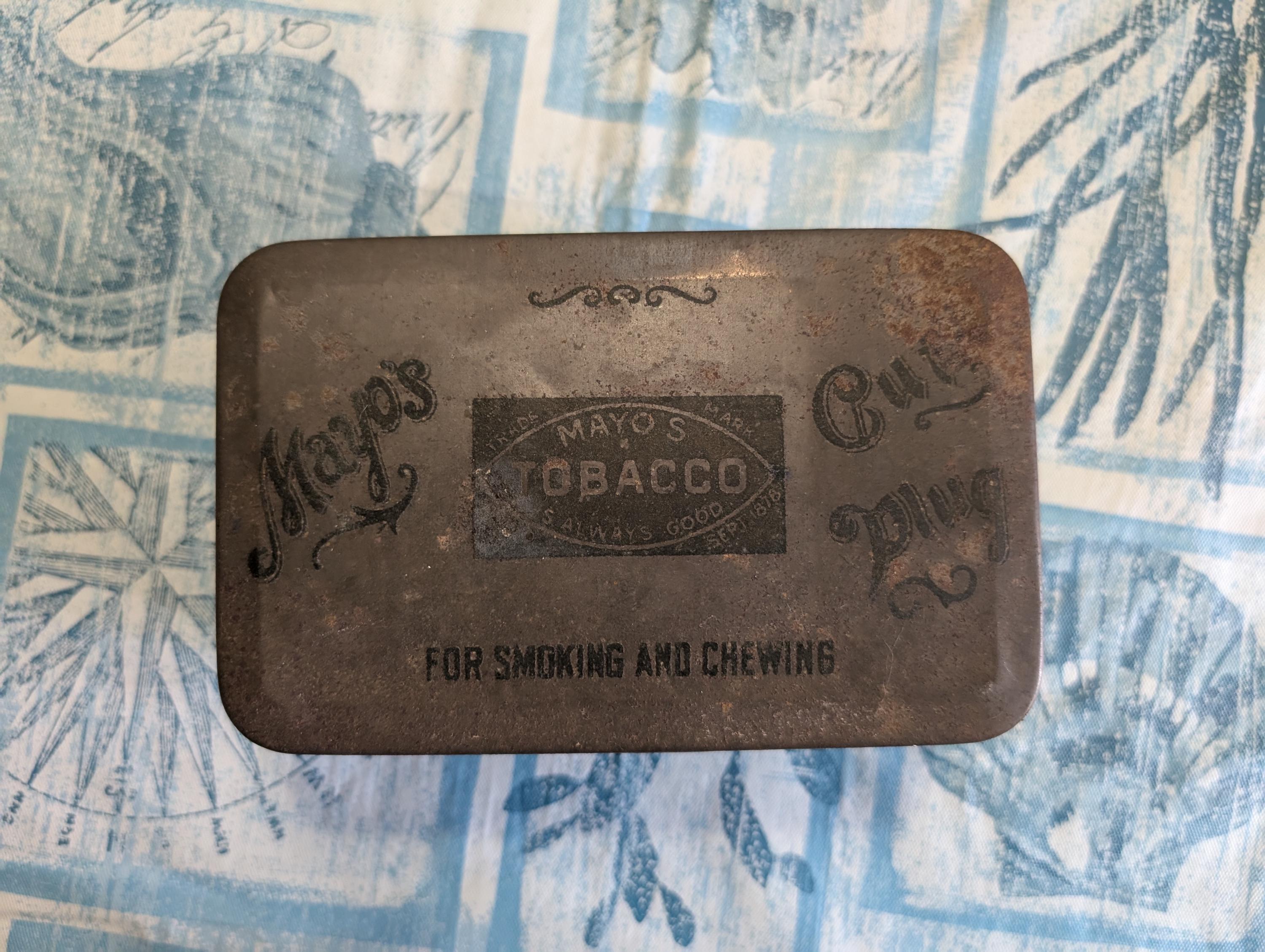 Mayo Tobacco Tin