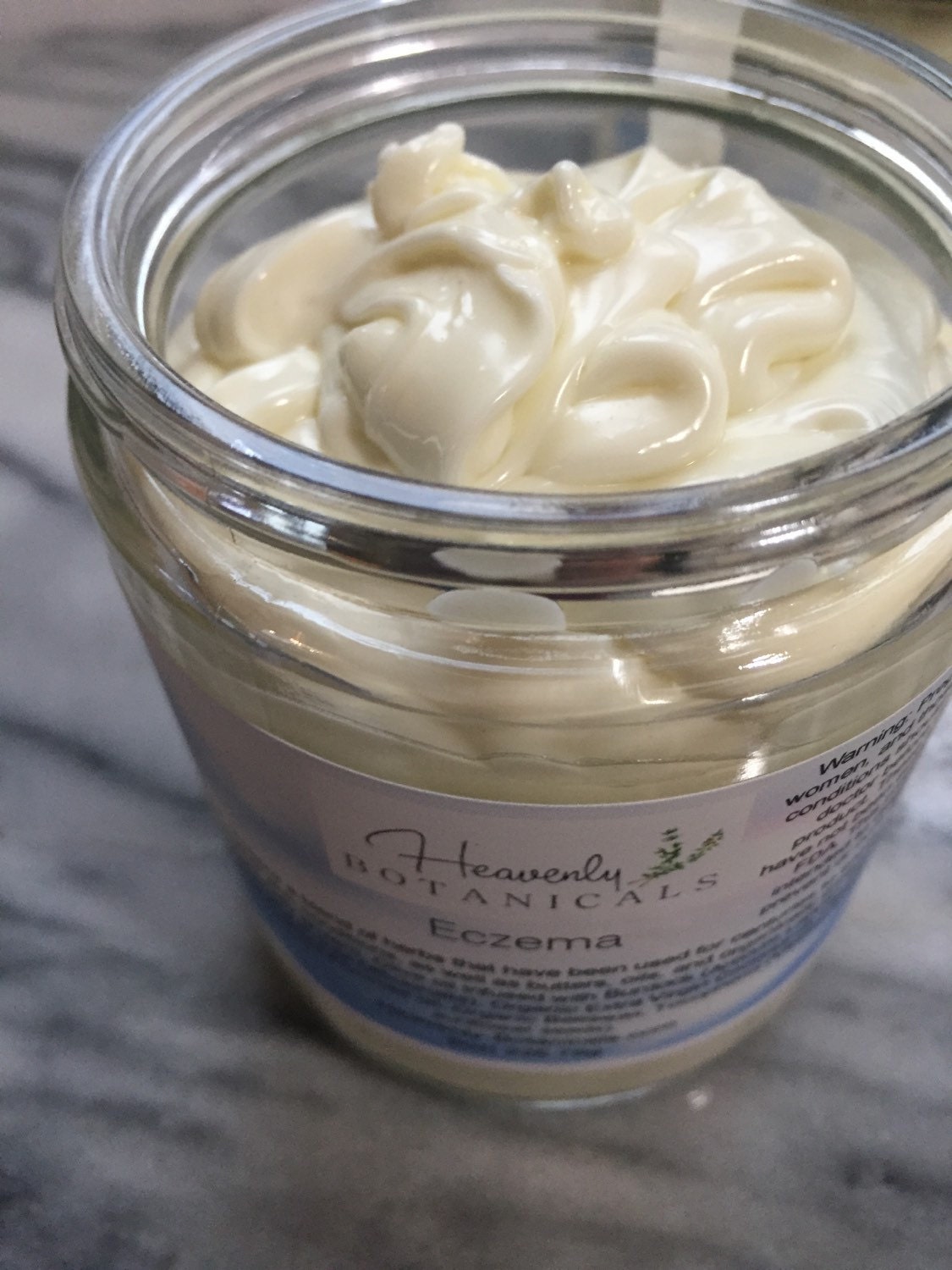 Body Butter Eczema Cream 2oz Whipped Body Butter Organic Etsy