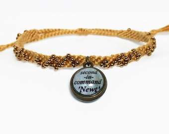 Newt Bracelet-The Maze Runner, The Scorch Trials inspired Friendship Bracelets