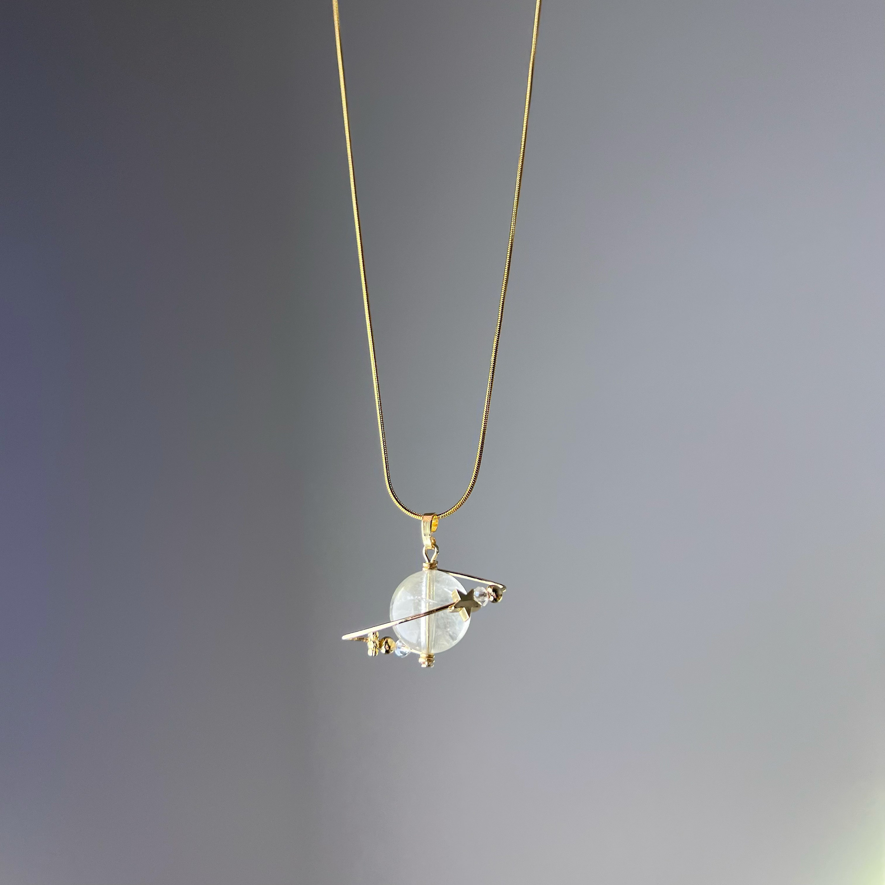 レモンクォーツ プラネットペンダント レモンクォーツ プラネットペンダント - メルカリ