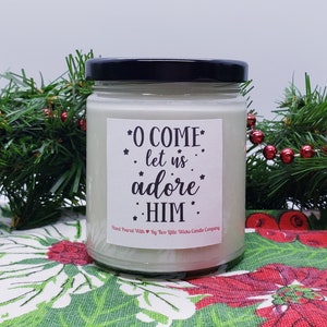 Its The Season To Sparkle Christmas Candle Holiday Candle Etsy