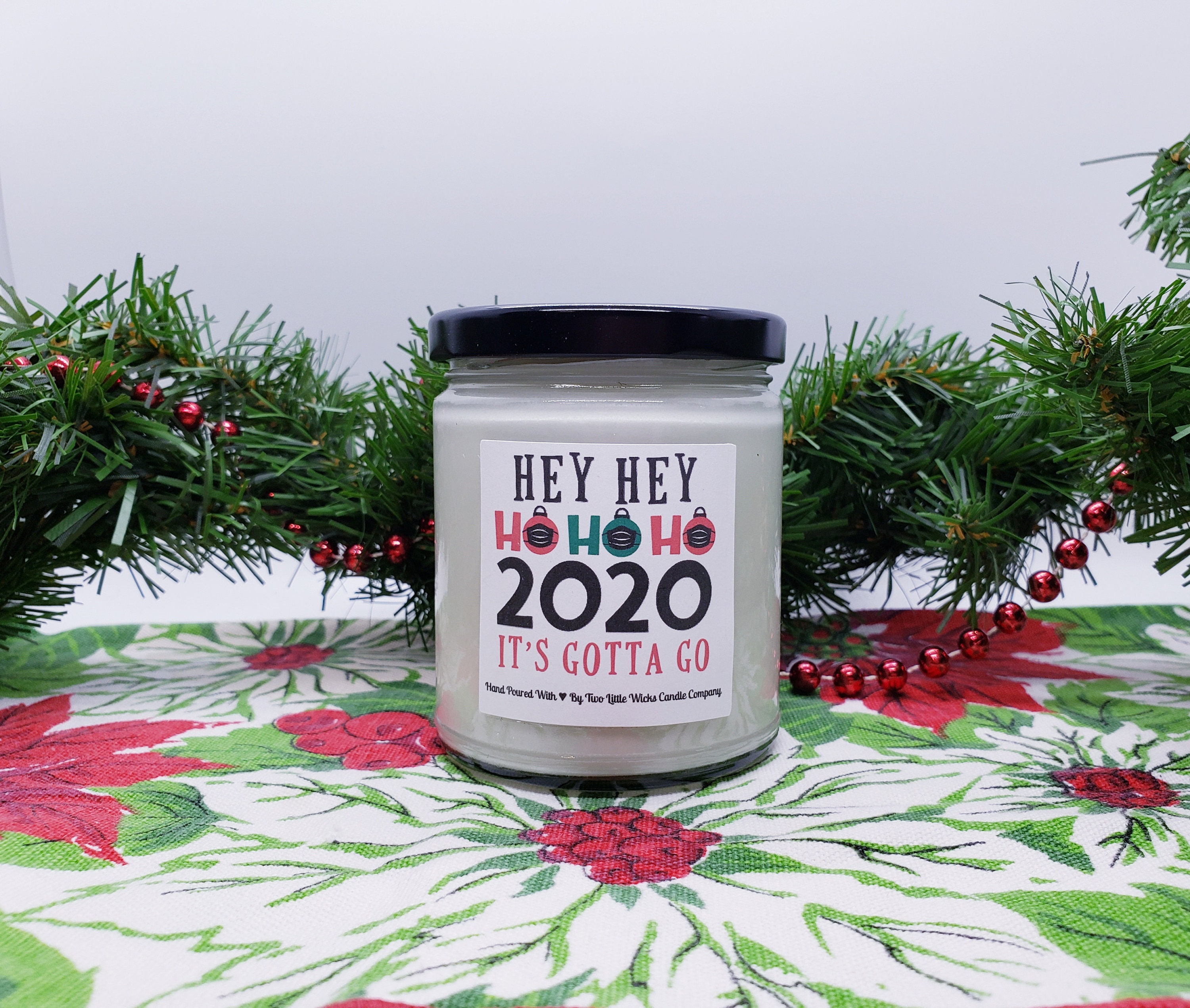 Christmas Candles Funny Christmas Decor Funny Christmas Gifts Etsy