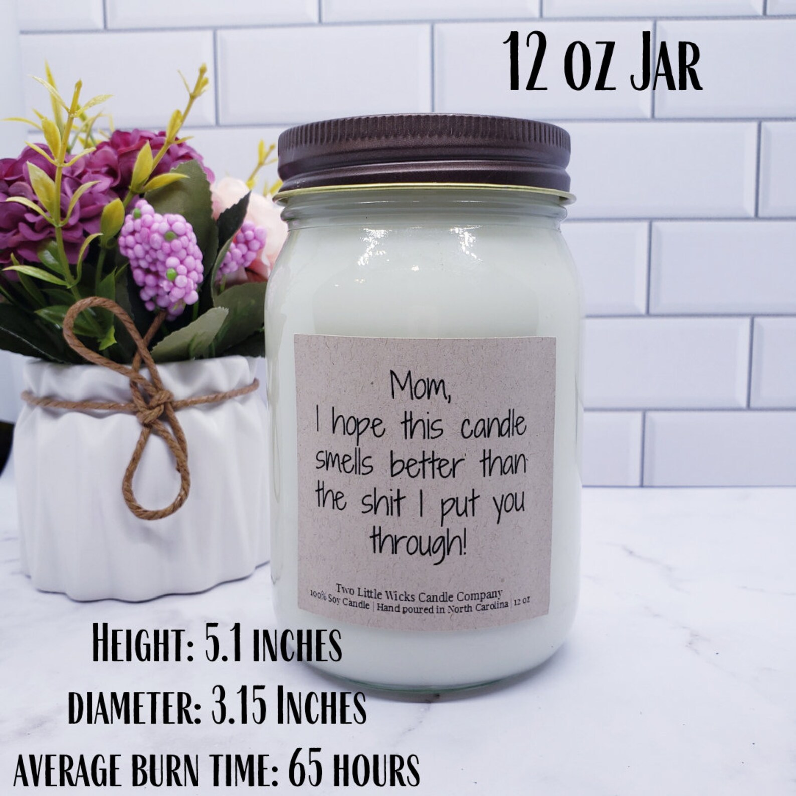 Funny Mom Candle Gift for Mom Scented Soy Candle Gifts for Mom Etsy