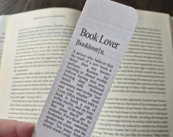 Marque-page plastifié pour les amoureux des livres, papier cartonné résistant, grande taille