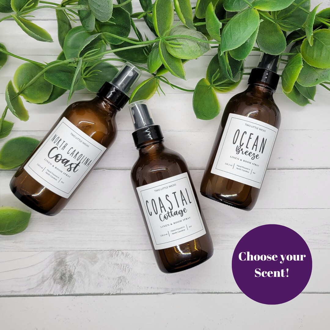 Room and Linen Spray, Non Toxic Room Spray, Air Freshener, Fabric ...