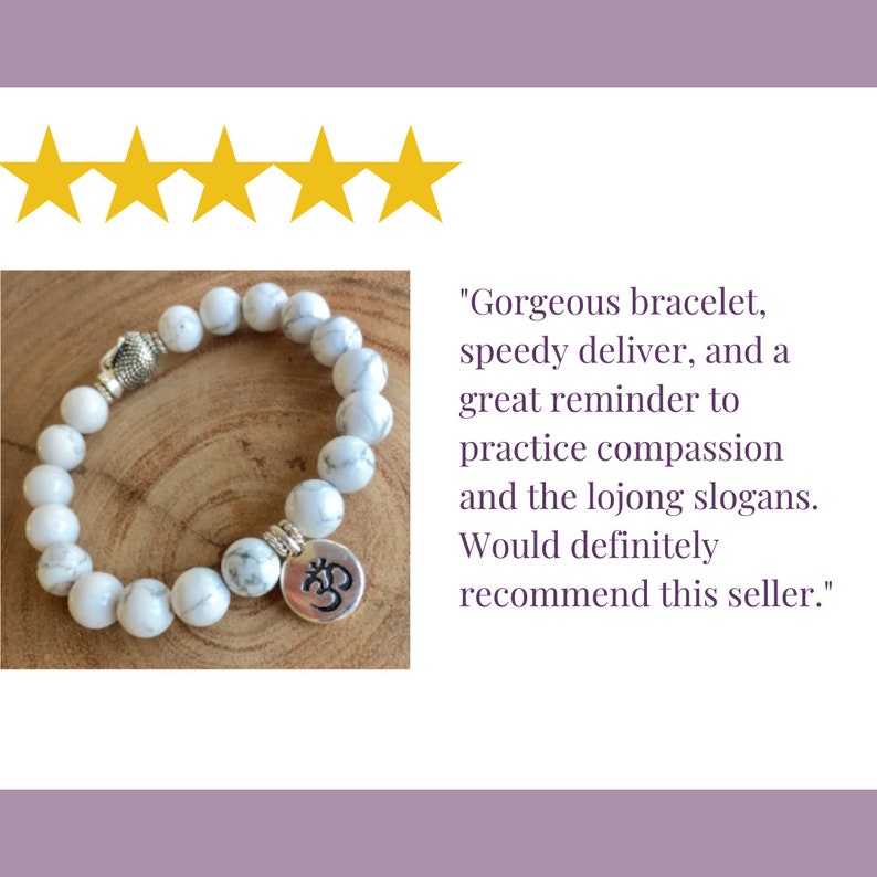 Amethyst and Silver Beaded Bracelet Gift Idea for Sister or Friend Crown Chakra Bracelet February Birthstone Bracelet for Women image 8