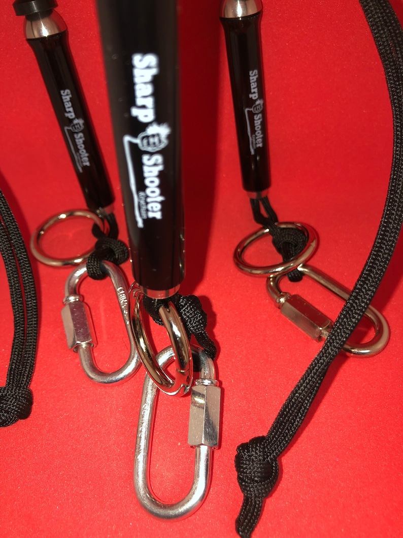 3 Pack The New Super Sharp Shooter EDC Keychain Lanyard image 1