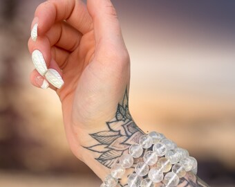 Clear Quartz Bracelet for All Needs! Promotes manifestation