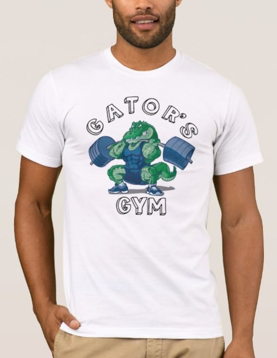 Gator's Gym Old School Bodybuilding Clothing Trademark Vintage Logo Short  Sleeve T-shirt New Size S M L XL -  Canada