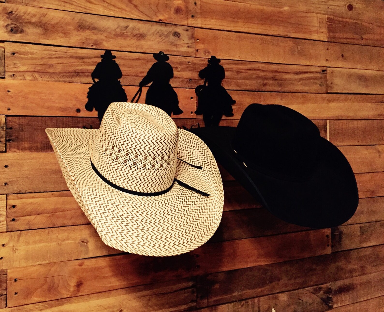 Western Metal Wall Art Cowboy Hat Rack Western Hat Rack Etsy