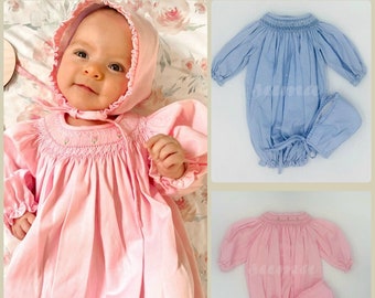 smocked coming home outfit