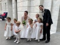 2026 Trend Flower Girl Dress – White/Ivory  | Hand Smocked Heirloom Wedding Dress | Luxury Classic Flower Girl | Sizes 1–12