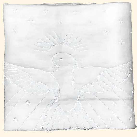 Christening Blanket -  Baptism Blanket - Blessing Blanket - Dediction Blanket -  Take Home Baby  BLanket - Shawl baby White
