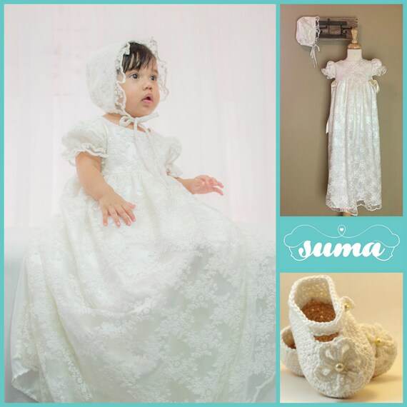 christening gowns etsy