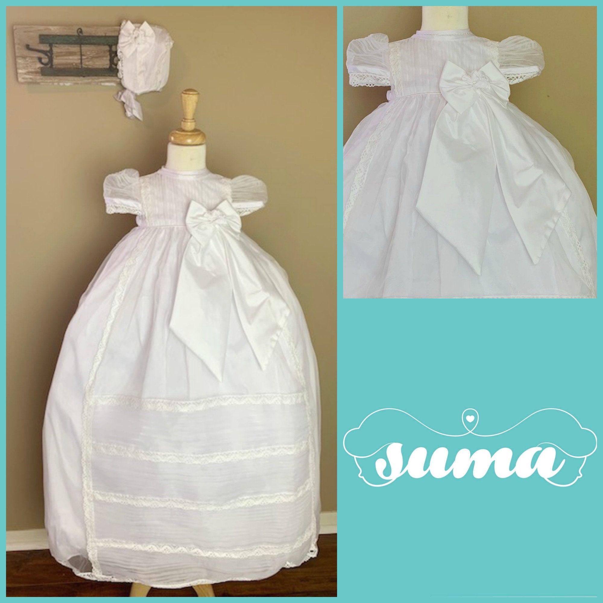Venta Final 195 usd 59 usdCamete de bautizo Vestido de - Etsy España Venta Final 195 usd 59 usdCamete de bautizo Vestido de - Etsy España