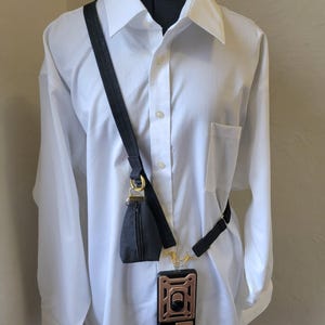 Women&#39;s Crossbody Phone Lanyard with minimalist bag.  Hands-free convenience for travel, concerts, hiking, sporting events or everyday wear.