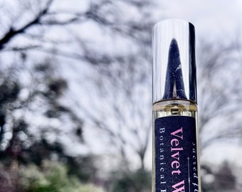 Velvet Winter Botanical Parfymspray - Varm vinterblandning - Vanilj, Vetiver, Ingefära, Gardenia, Citrus & Krydda - Aromaterapi