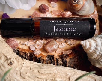Jasmine Botanical Perfume Roll-On Essential Oil Aromatherapy Solo Scent