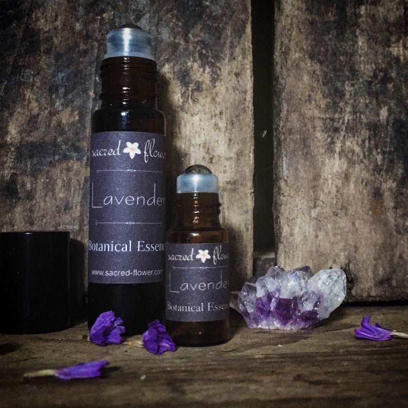 Organic Lavender Essential Oil RollOn Aromatherapy Etsy