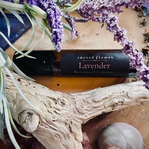 Organic Lavender Essential Oil Roll-On - Aromatherapy