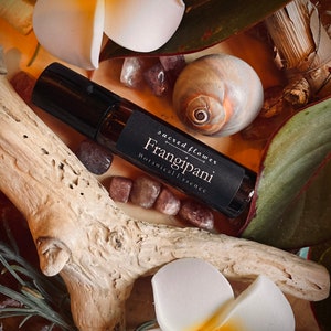 Frangipani (plumeria) An All-Natural Essential Oil Aromatherapy Roll-on