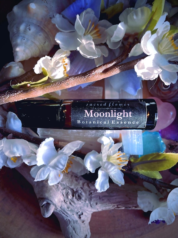 Moonlight Perfume A Intriguingly Beautiful Scent With Adoring Frangipani plumeria Invigorating Citris Fruits Florals and Earth Etsy