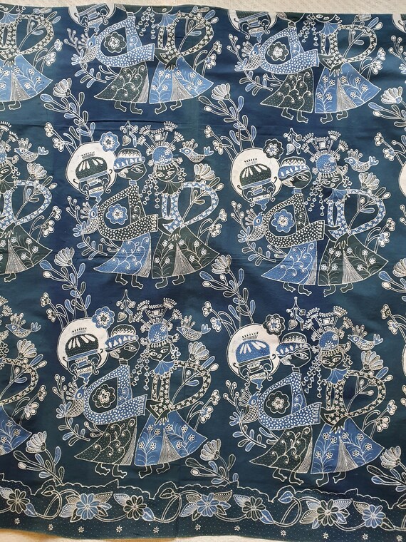 Javanese Wedding Batik Tulis, Indonesian Hand Drawn Batik
