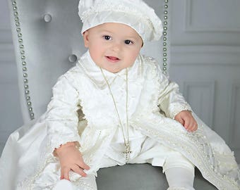 boys baptism outfit etsy