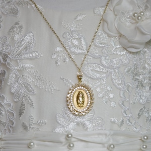 Gold Plated Baptism Pin & Medal main image 0
