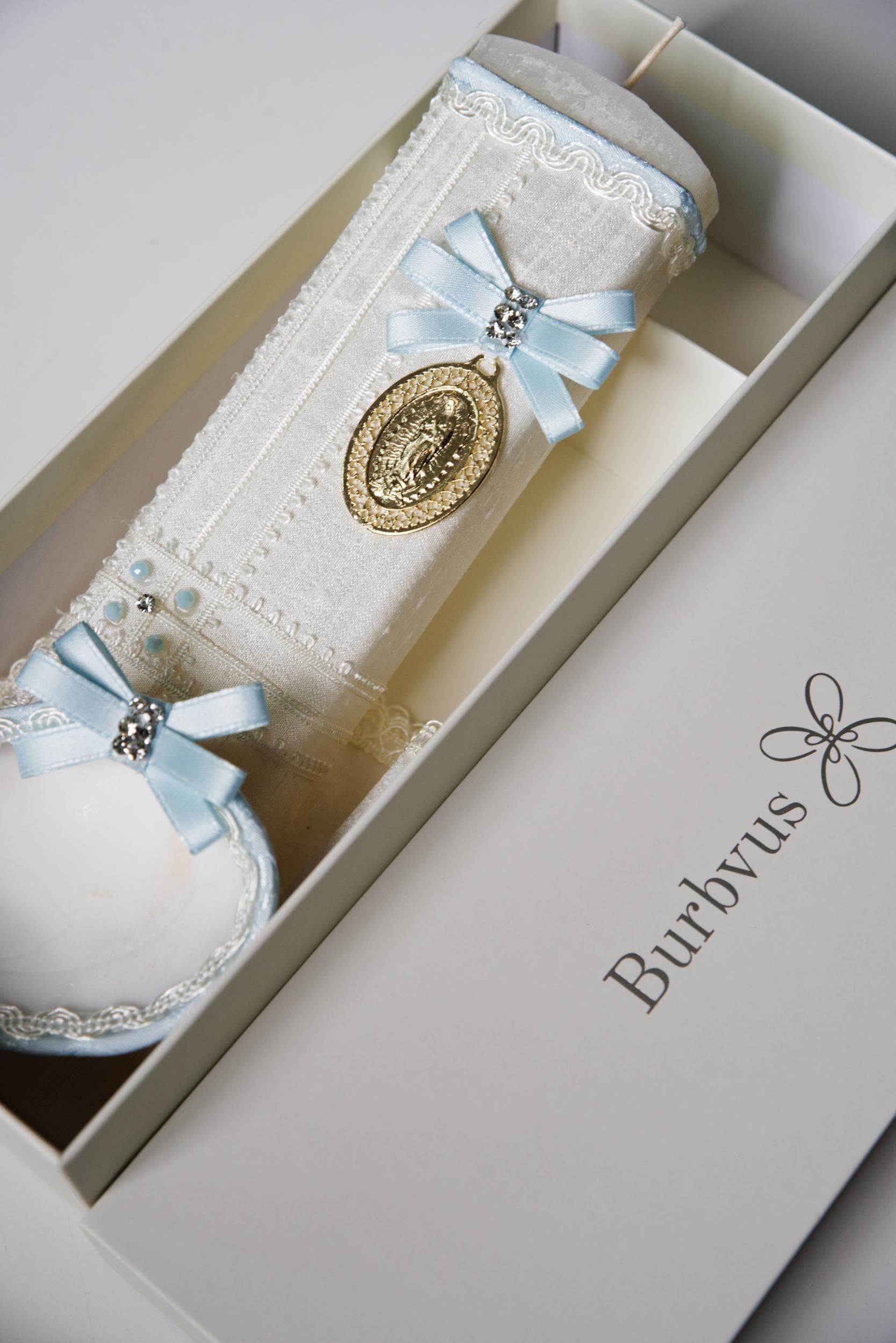 Christening Candle Lampada Baby Blue - CCLNB2 main image 1