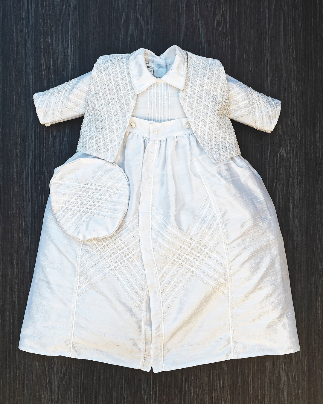 Baby Boy Christening Outfit Burbvus B015 Handmade - Etsy