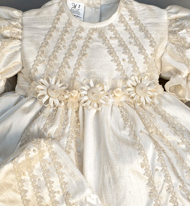 Burbvus Christening Outfit For Baby Girl Baptism Dress Model Etsy