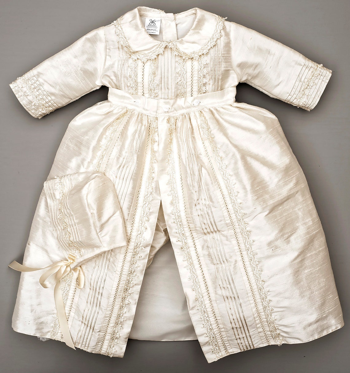 Baby boy Christening Gown B009 Blessing Baptism Ropon Etsy