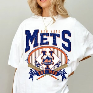 Vintage New York Mets EST 1962 Shirt, New York Mets Shirt, New York Baseball, Mets Baseball Shirt, Baseball fan gift, Baseball Unisex
