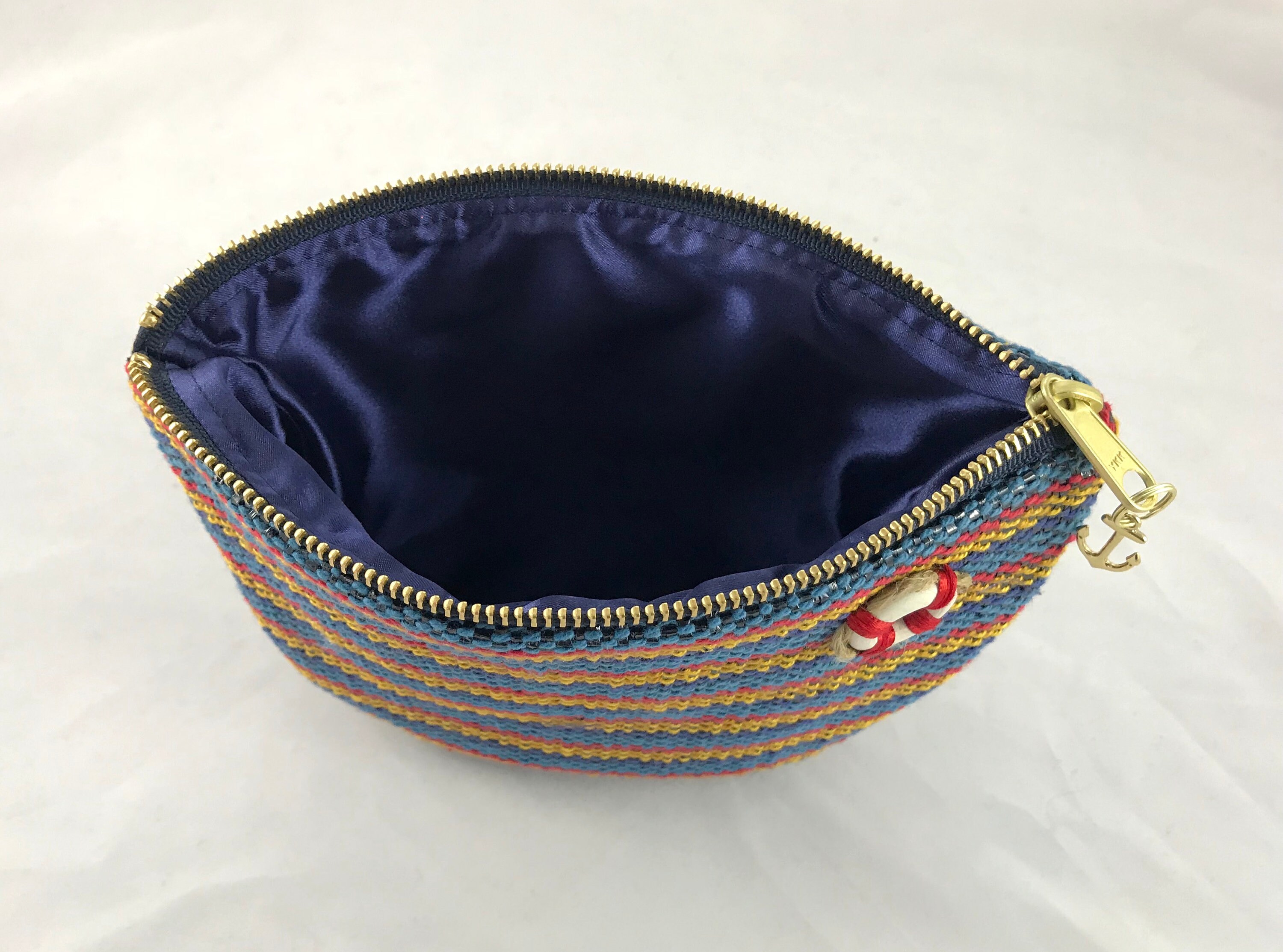 Nautical Makeup Bag Nautical Travel Pouch Red/Blue/Yellow Etsy Nederland
