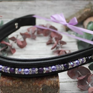 Custom Interchangeable Browband for Horses – Beaded Leather Browband – Equestrian Tack – Personalized Horse Gear