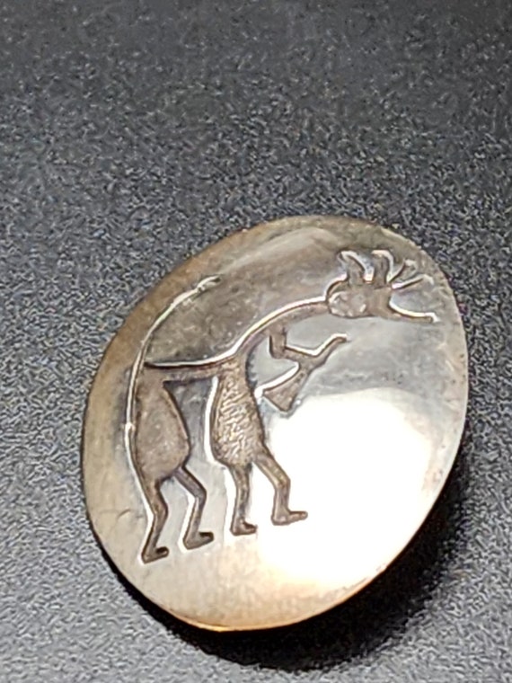 Extremely Rare Signed Wilbur Wauneka Pin / Brooch - image 4