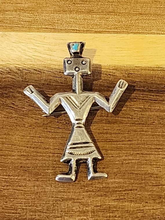 Old Navajo Yei Pin