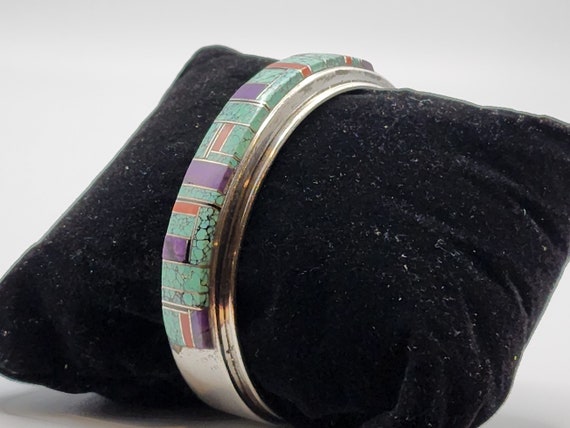 Signed Tèmè Inlay bracelet - image 5