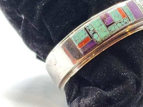 Signed Tèmè Inlay bracelet - image 1