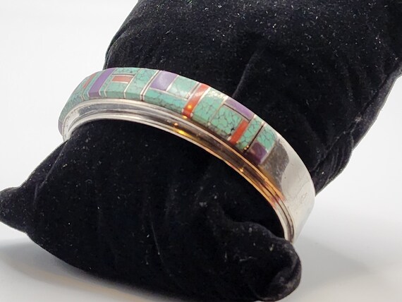 Signed Tèmè Inlay bracelet - image 6