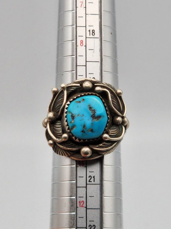 Classic Bisbee Turquoise Ring - image 2
